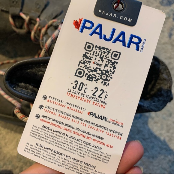 Pajar | NWT Addison Waterproof Snow Boots sz 5.5 - Picture 12 of 13
